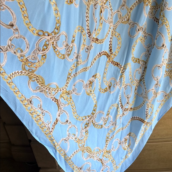 L’ AGENCE🔥🌴 Elise Chain print halter Cover up Dress - Picture 10 of 11